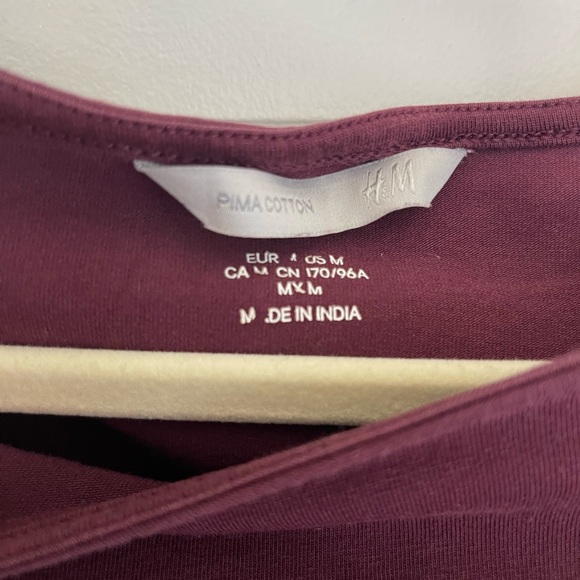 Lot of 3 EUC Medium Long Sleeves soft with stretch Express American Eagle H& M - Picture 6 of 7